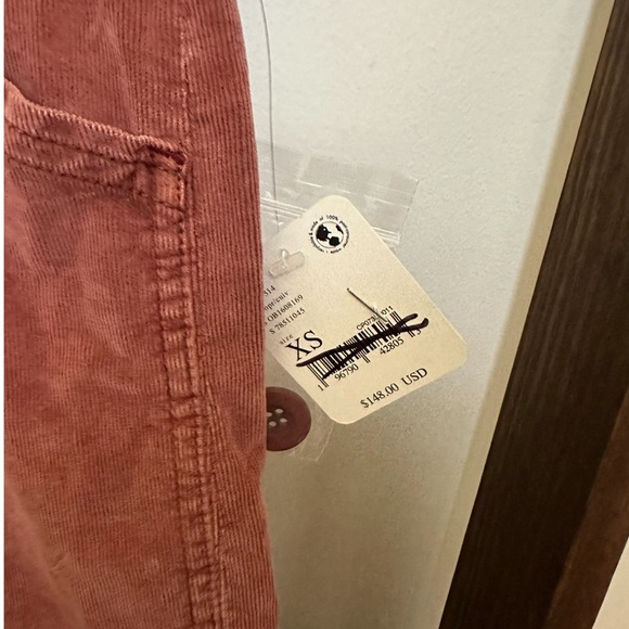 NWT Size XS Free People Bay To Breakers Soft Corduroy Pants - Picture 5 of 6